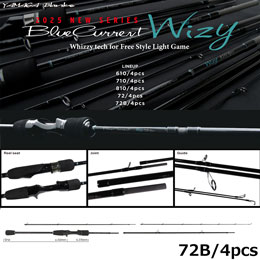 ヤマガブランクス(YAMAGA Branks) ブルーカレント・ウィジー(BlueCurrent Wizy) 72B/4pcs