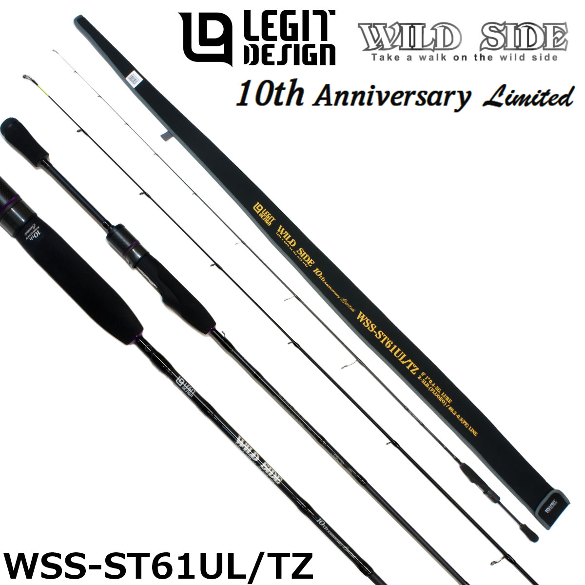 レジットデザイン(LEGIT DESIGN) ワイルドサイド WSS-ST61UL/TZ 10th Anniversary Limited