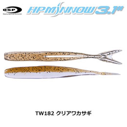 O.S.P(オーエスピー) HP MINNOW 3.1 TW182 クリアワカサギ