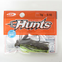 O.S.P(オーエスピー) ジグ03 HUNTS シリコン 5g S10 グリーンパンプキン/チャート