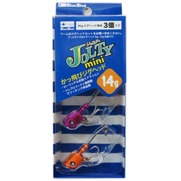 ブルーブルー(BlueBlue) ジョルティ ミニ 14g ジグヘッド #06 ミックスC ★お一人様同色1個まででお願いします。