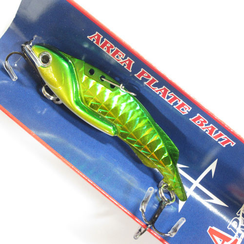 ガイア(GAEA) エリア プレートベイト 20g #10 Gホログラムグリーンバック ★特別価格