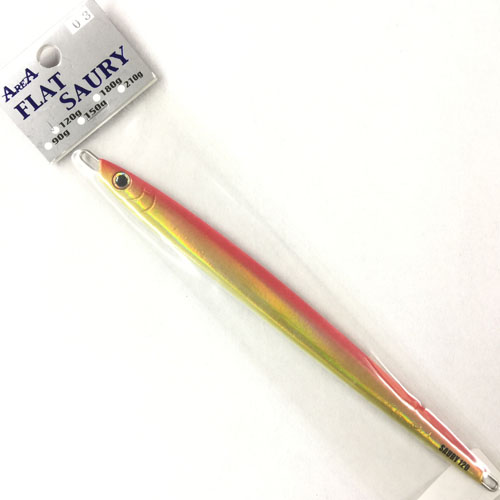 エリアフラットソウリー120g プレーン#03 ゴールドホロオレンジバック ★特別価格●廃番