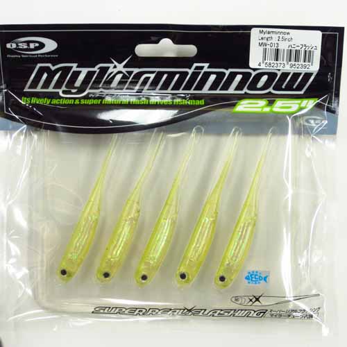 O.S.P(オーエスピー) マイラーミノー2.5 MW013 ハニーフラッシュ