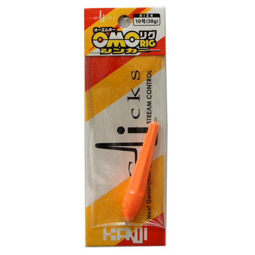 カンジインターナショナル OMOリグシンカー 10号 #3 オレンジグロー ★特別価格