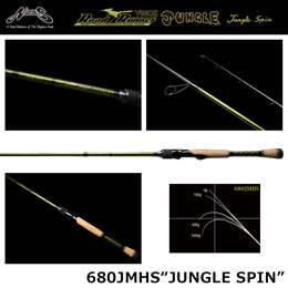 ノリーズ ロードランナー ヴォイス 680JMHS-JUNGLE SPIN ジャングルスピン