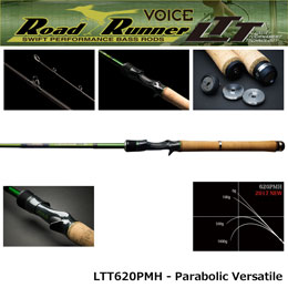 ノリーズ ロードランナー ヴォイス LTT620PMH パラボリックバーサタイル
