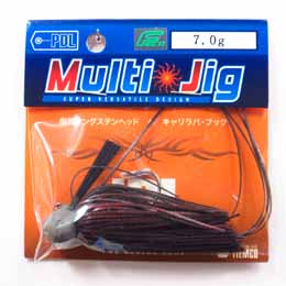 ティムコ(TIEMCO) PDL マルチジグ 7G #02 ブラック/レッドF ★特別価格　(個数限定)