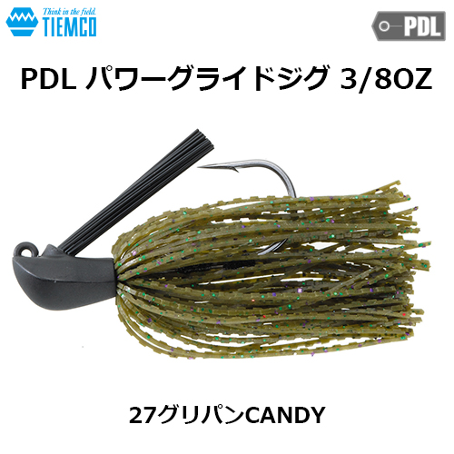 ティムコ(TIEMCO) PDLパワーグライドジグ3/8OZ-27グリパンCANDY ★セール特別割引品