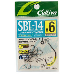 オーナー(OWNER) 12359 SBL-14 シングル 14 バーブレス #6