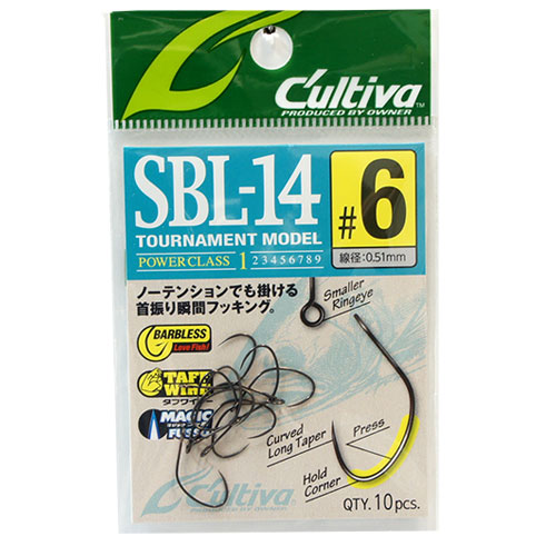 オーナー(OWNER) 12359 SBL-14 シングル 14 バーブレス #6