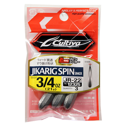 オーナー(OWNER) No. JR22 直リグスピンシンカー 3/4oz(21g)