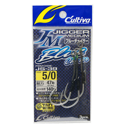 オーナー(OWNER)  12330 JS-39 ジガーミディアムブルーチェイサー 5/0