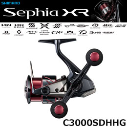 シマノ(SHIMANO) 25 セフィア XR C3000SDHHG