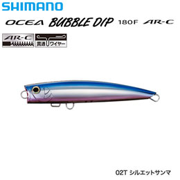 シマノ(SHIMANO) バブルディップ180F OP-118R シルエットサンマ 02T ★セール特別割引品