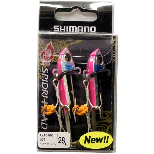 シマノ(SHIMANO) 熱砂 スピドリヘッド28g OO-028K HGHキャンディ 03T ★セール処分特価品