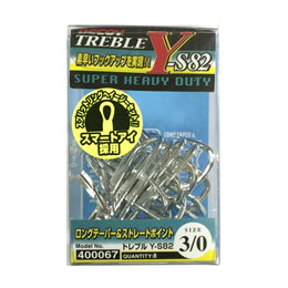 デコイ(カツイチ)  トレブル Y-S82 #3/0 ★特別価格