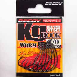 デコイ キロフック ワーム17 #1/0
