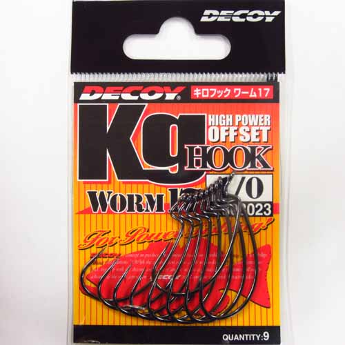 デコイ キロフック ワーム17 #1/0