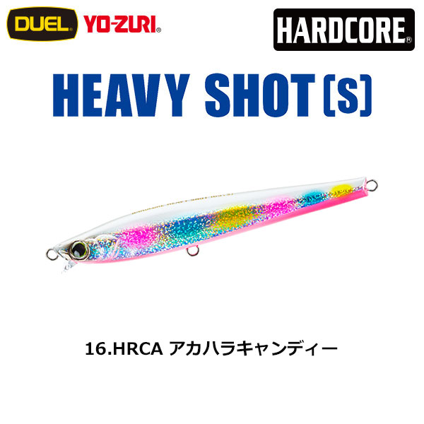 デュエル(DUEL) ハードコア ヘビーショット (S) 105mm 16 HRCA アカハラキャンディー
