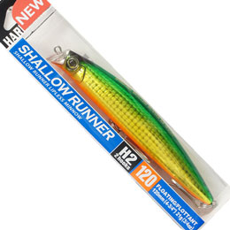 デュエル(DUEL) ハードコア シャローランナー H2 (F) 120mm 03 HGGR ゴールドグリーン