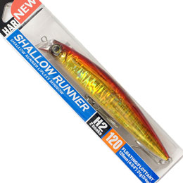 デュエル(DUEL) ハードコア シャローランナー H2 (F) 120mm 04 HGR アカキン