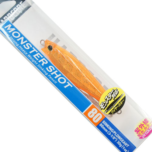 デュエル(DUEL) ハードコア モンスターショット (S) 80mm 17 KOGG ケイオレンジゴールドラメ
