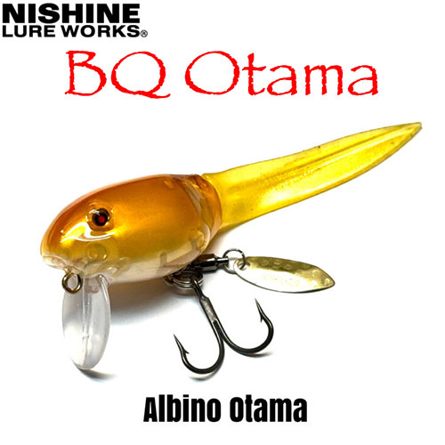 ニシネルアーワークス(NISHINE LURE WORKS)BQ オタマ アルビノオタマ★セール特別価格