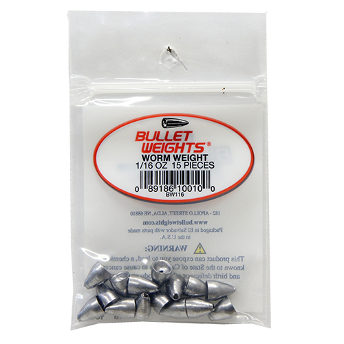 バレットウエイト 1/16oz(約1.8g)　★特別価格 