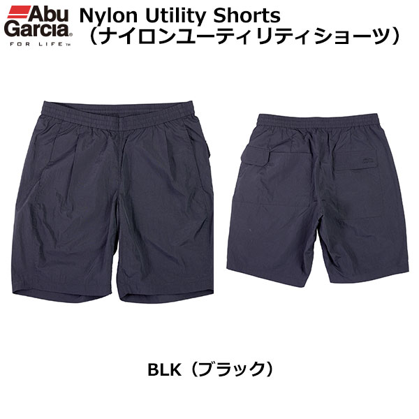 ABU ナイロンユーティリティショーツ ブラック L