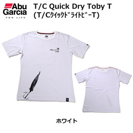 アブガルシア(Abu Garcia) T/C クイックドライ トビーT WHITE L ★セール特別割引品
