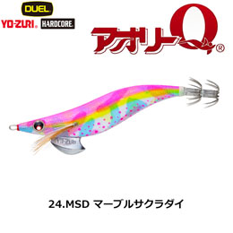 ヨーヅリ(YO-ZURI) アオリーQ 3.5 24 MSD マーブルサクラダイ