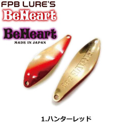 FPBルアーズ ビーハート(BeHeart) 3.5g 1 ハンターレッド