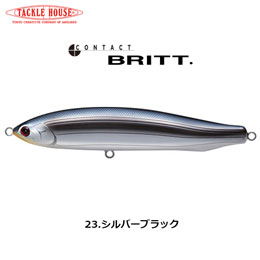タックルハウス(TACKLE HOUSE) BRITT. ペンシル CBP170 No.23 シルバーブラック