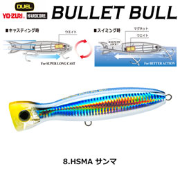 デュエル(DUEL) ハードコア バレットブル (F) 130mm 08 HSMA サンマ