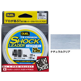 デュエル(DUEL) TB CARBON ショックリーダー 25m 40Lbs ★特別価格