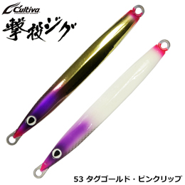 オーナー(OWNER) 撃投ジグ40g 53 タグゴールド・ピンクリップ