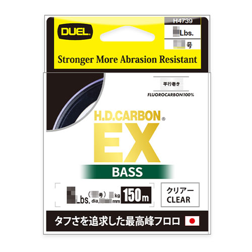デュエル(DUEL) H.D.CARBON EX BASS 150m 20Lbs
