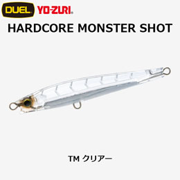 デュエル(DUEL) ハードコア モンスターショット (S) 125mm クリアー 10