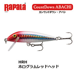 ラパラ(RAPALA) カウントダウン アバシ CDA7 HRH ホログラムレッドヘッド