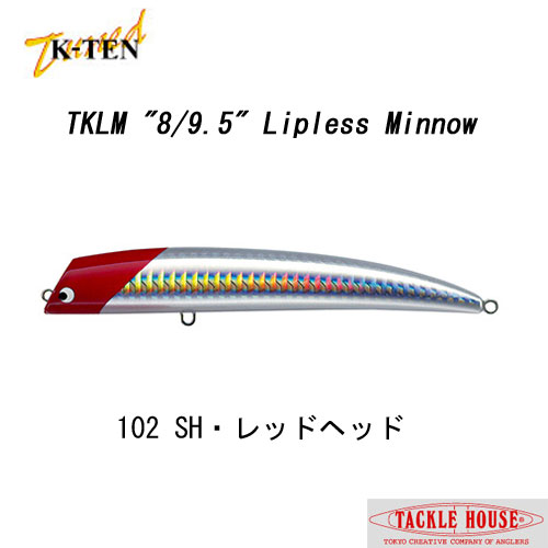 タックルハウス(TACKLE HOUSE) tuned K-TEN TKLM80 NO.102 SH・レッドヘッド