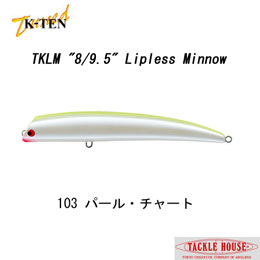タックルハウス(TACKLE HOUSE) tuned K-TEN TKLM80 NO.103 パール・チャート